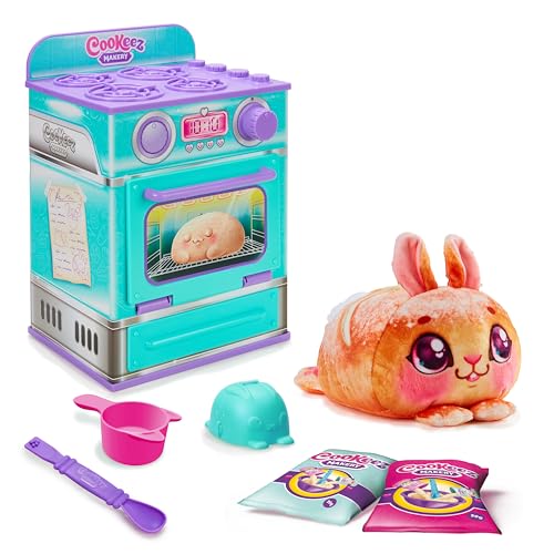 Cookeez Makery Baked Treatz. Mix & Make a Plush Best Friend! Place Your Dough in The Oven and Be Amazed When A Warm, Scented, Interactive, Plush Friend Comes Out! Which Surprise Bake Will You Make?
