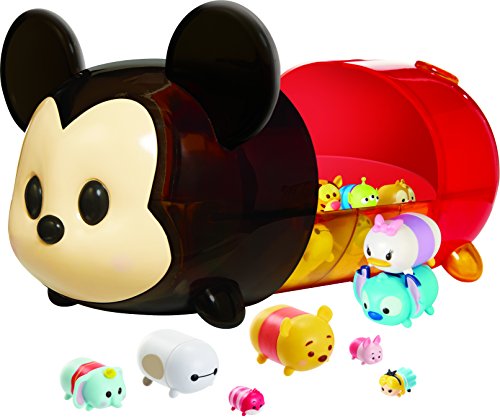 Tsum Tsum Mickey Portable Play Case with 1 Figure, Brown/a
