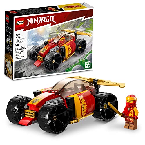 LEGO NINJAGO Kai's Ninja Race Car EVO 71780, 20in1 Building Toy Set, Kids Can Build a Off Road Vehicle and Racing Car, Ninja Mini Figure with Toy Swords, Gift Idea for Boys, Girls Age 6+
