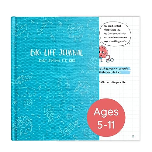 Big Life Journal - Daily Journal for Kids - A Growth Mindset Workbook for Children – Interactive Journal and Goal Planner for Kids – Daily Guided Journal for Children