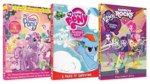 My Little Pony: Equestria Girls - Rainbow Rocks / Friendship Is Magic / The Princess Promenade / Dancing In The Clouds / The Runaway Rainbow / Friends Are Never Far Away