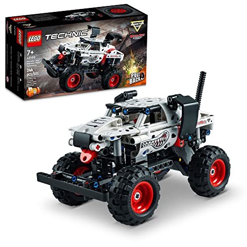 LEGO Technic Monster Jam Monster Mutt Dalmatian, 2in1 Pull Back Racing Toys, Birthday Gift Idea, DIY Building Toy, Monster Truck Toy for Kids, Boys and Girls Ages 7 and Up, 42150