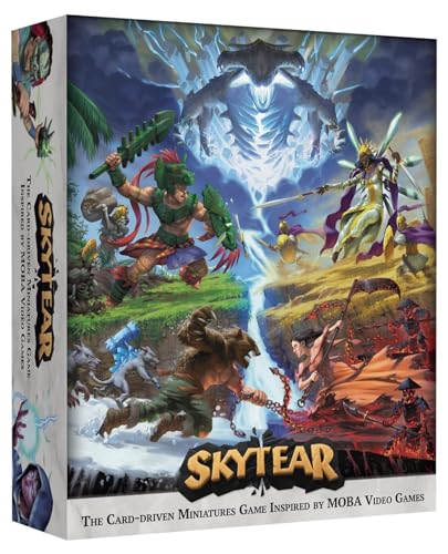 Skytear Starter Game - Dive into MOBA-Inspired Fantasy Battles! Fighting Strategy Game for Kids & Adults, Ages 14+, 2-4 Players, 45 Minute Playtime, Made by Skytear Games