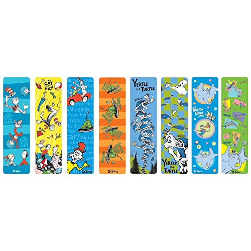 Raymond Geddes 66869 Dr Seuss Assorted Bookmarks For Kids (Pack of 50)