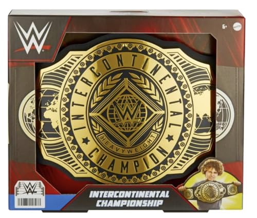 Mattel WWE Championship Title Belt, Adjustable for Kids Role Play