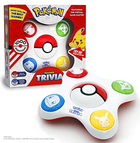 Pokemon Trainer Trivia Featuring the Virtual Game Master 2 Modes Single & Multiplayer, 3 Play Levels Beginner, Advanced, Expert Game by Ultra Pro International