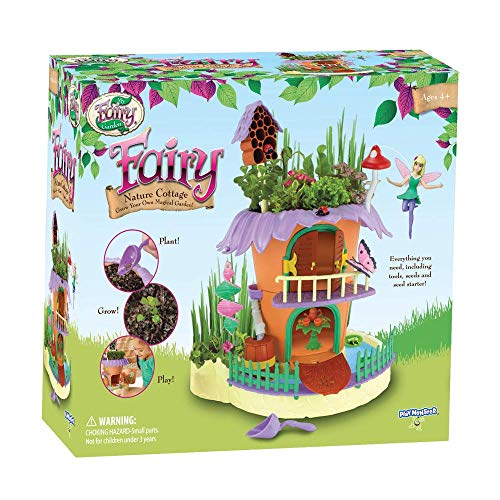 My Fairy Garden — Nature Cottage Toy Figurine and Plant Kit — Grow Your Own Magical Garden with Fairy Isla — Ages 4+