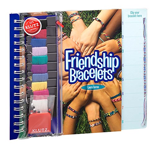 Klutz Friendship Bracelets Craft Kit Multicolored, 10.5' Length x 0.69' Width x 9' Height