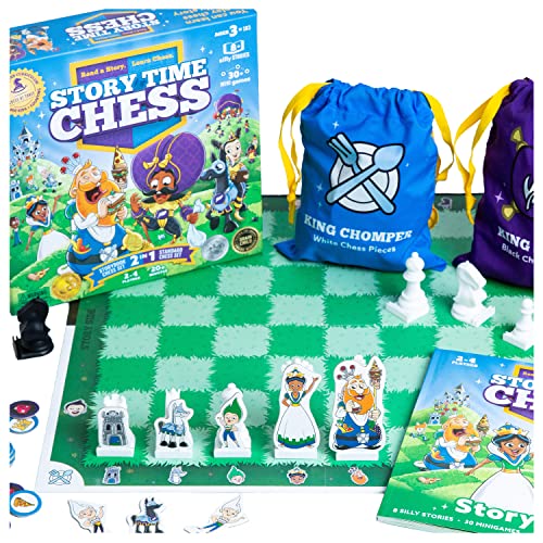 Story Time Chess - 2021 Toy of The Year Award Winner - Chess Sets, Beginners Chess, Chess Game Toddlers, Learning Games for Kids, Boys & Girls Ages 3-103