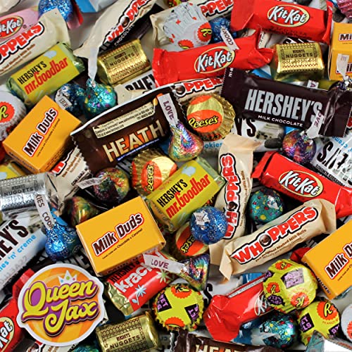 Assorted Chocolate Candy Variety Pack - 5 Lb Bulk Candy Chocolate Mix - Chocolate Candy Bulk - Hershey Chocolate - Bulk Individually Wrapped Chocolate - Valentines Candy - Valentines Day Candy